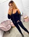 3 częściowy komplet dzianinowy NANCY czarny S-M