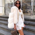Kurtka skórzana ramoneska z futrem naturalnym Lilly Ivory