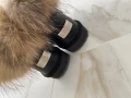 Śniegowce ze skóry naturalnej z prawdziwym futrem