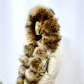 Beżowa Parka Orgomny Jenot Supreme 