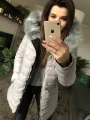 Parka Really Czarna Dwustronna Kurtka Szara