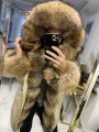 Beżowa Parka Orgomny Jenot Supreme 