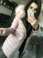 Parka Really khaki dwustronna Kurtka różowa