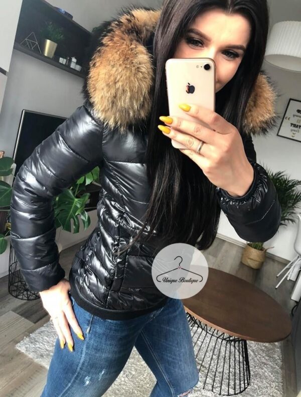 HIT Pikowana Kurtka JENOT Naturalny