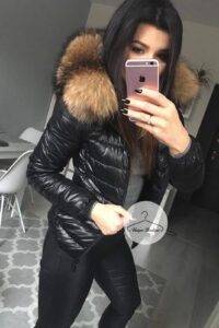 HIT Pikowana Kurtka JENOT Naturalny