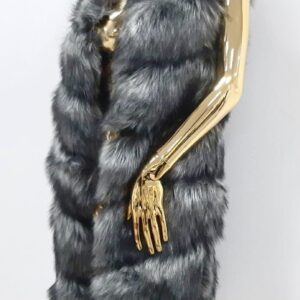 5326.jpg Kamizelka Futrzana Długa Silver Wolf